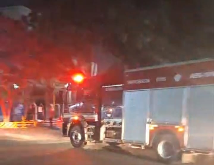  Explosão causa incêndio em empresa no bairro da Mina
